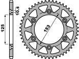 Zębatka tylna 288 45 c45 honda xr 650 l`93-13 (jtr301.45) (łańc. 520)